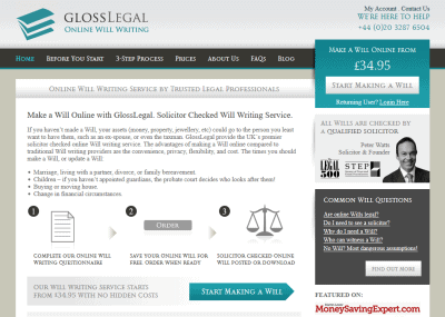 GlossLegal website reviewed