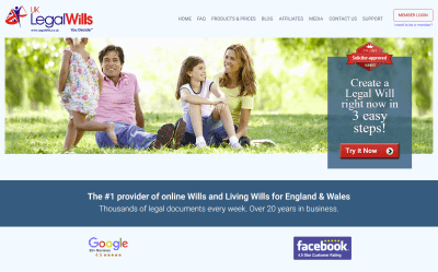 Legal Wills Website Legal Wills website reviewed