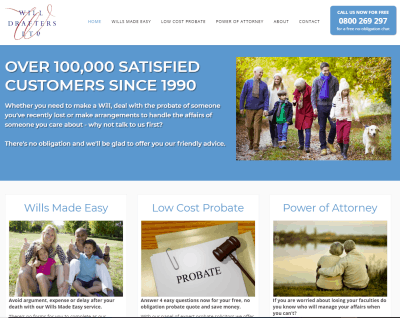 Review of Will Drafters website